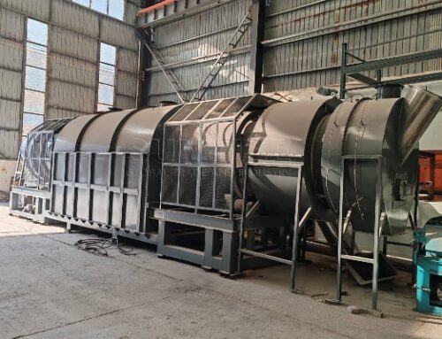 Pryolysis Biochar production line in Turkey